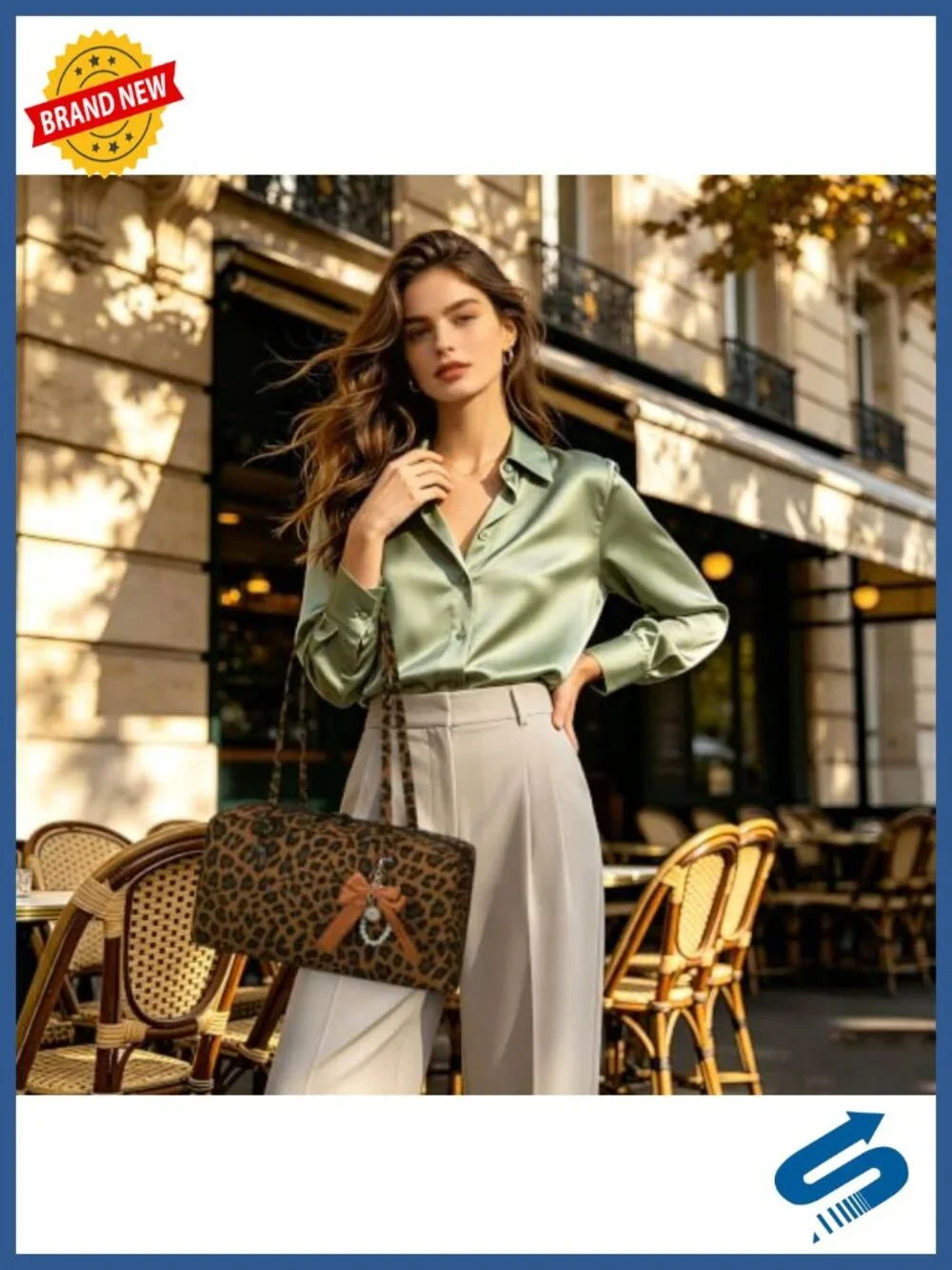 Slouchy Lightweight Nylon Bowler Bag Shoulder Handbag with Charm Loop